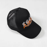 Amiri Hat Peaked Cap Sunshade Beach Casual Hat Adjustable Metal Lock Baseball Cap